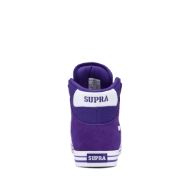 Supra VAIDER Høye Sneakers Herre Lilla/Hvite | NO-24735